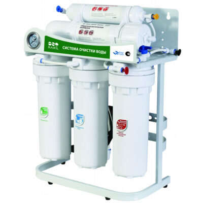 Фильтр обратного осмоса RO-FILTER SYSTEM Raifil B3LS3 — 5 ступеней очистки воды под мойку, 189 л/сутки