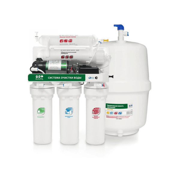 RO-FILTER SYSTEM Raifil RO 50-D1 5-тистадийная система очистки воды на основе обратного осмоса