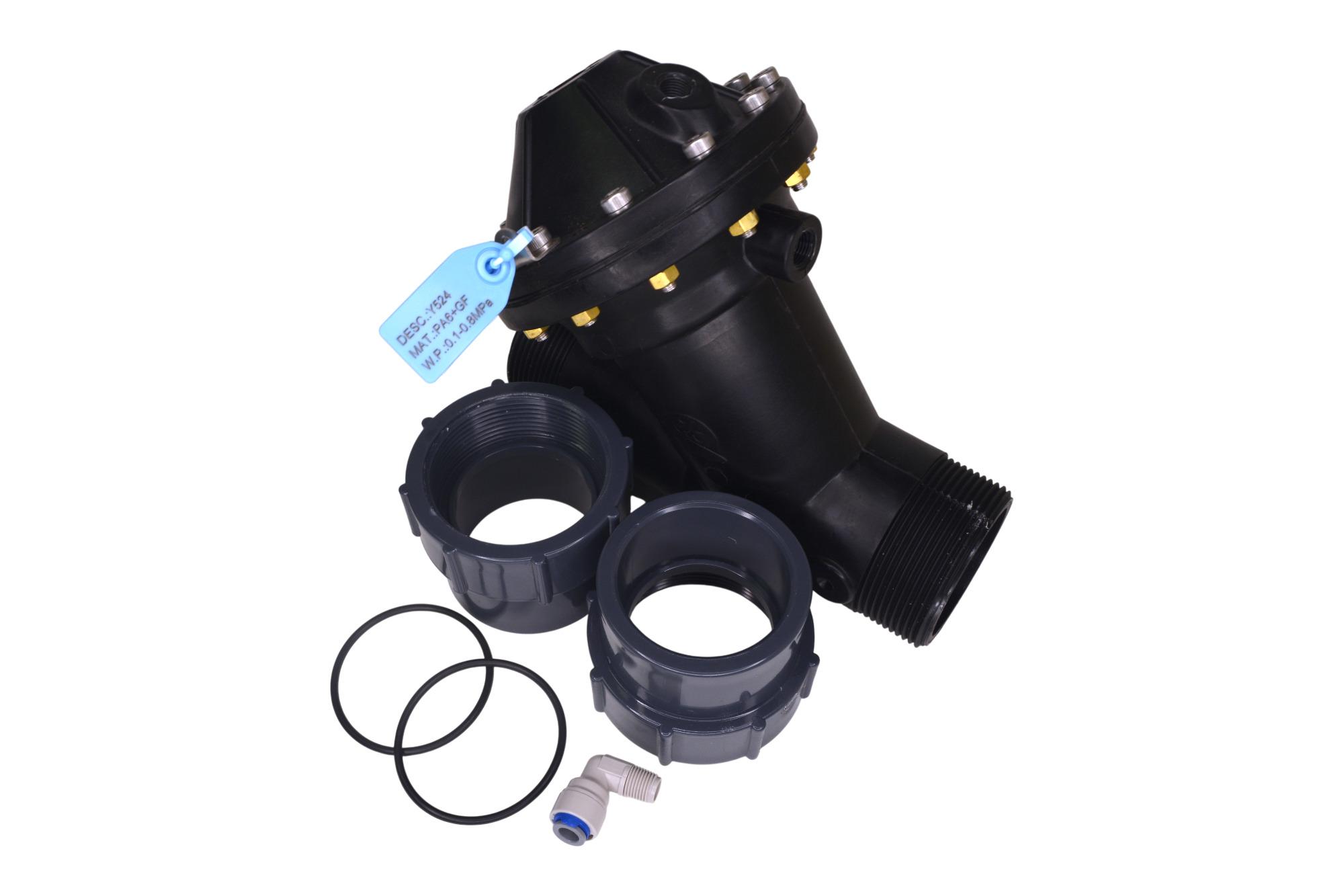 Y524 (Y50) диафрагменный клапан 1,5″ DN40 NO нормально-открытый — изображение 3